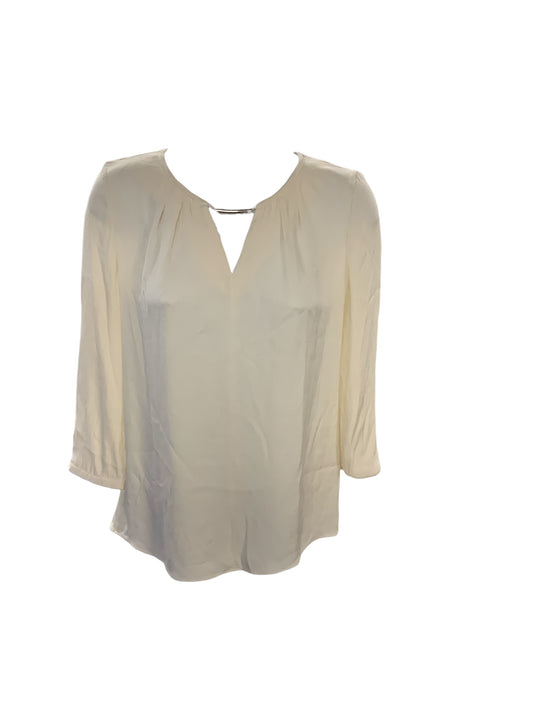 HUGO Boss Women's Blouse Ivory Silk 2=XS