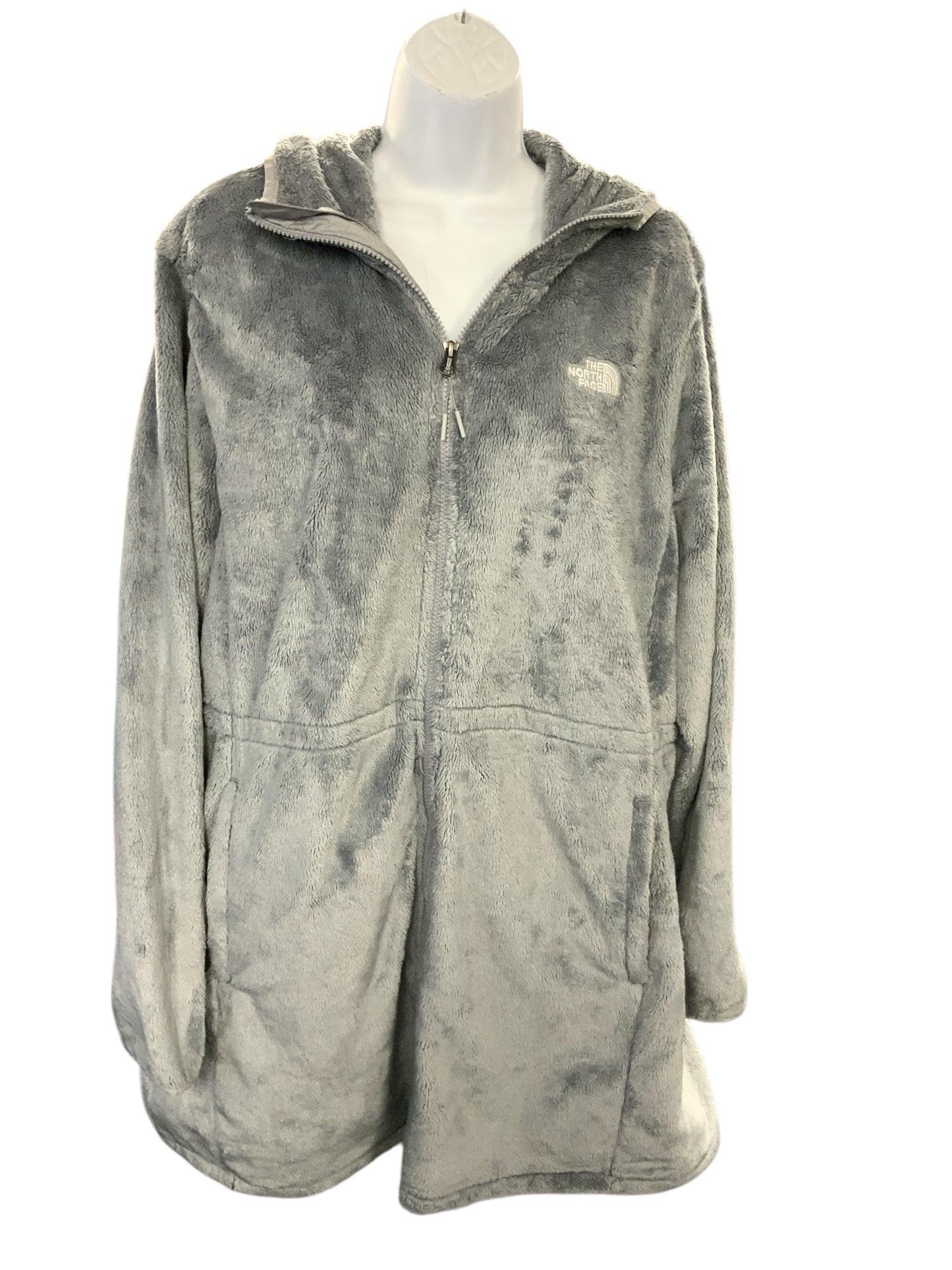 North Face Women's Coat Gray Plush 3X
