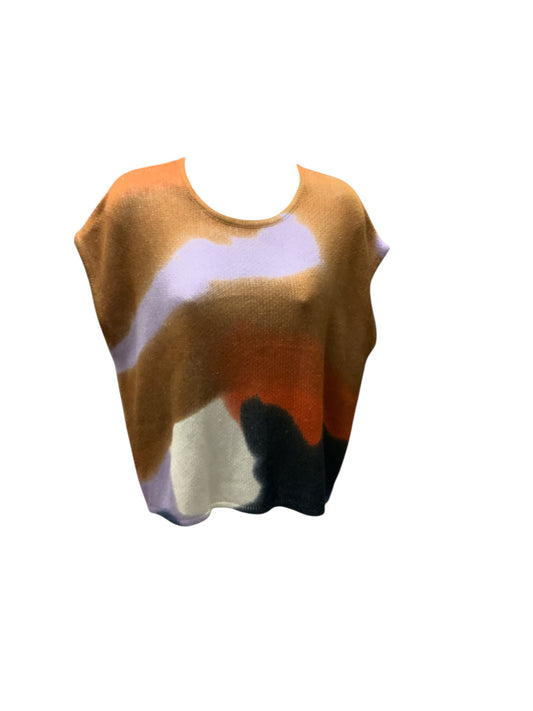 LNA Clothing Women's Sweater Brown Swirl S