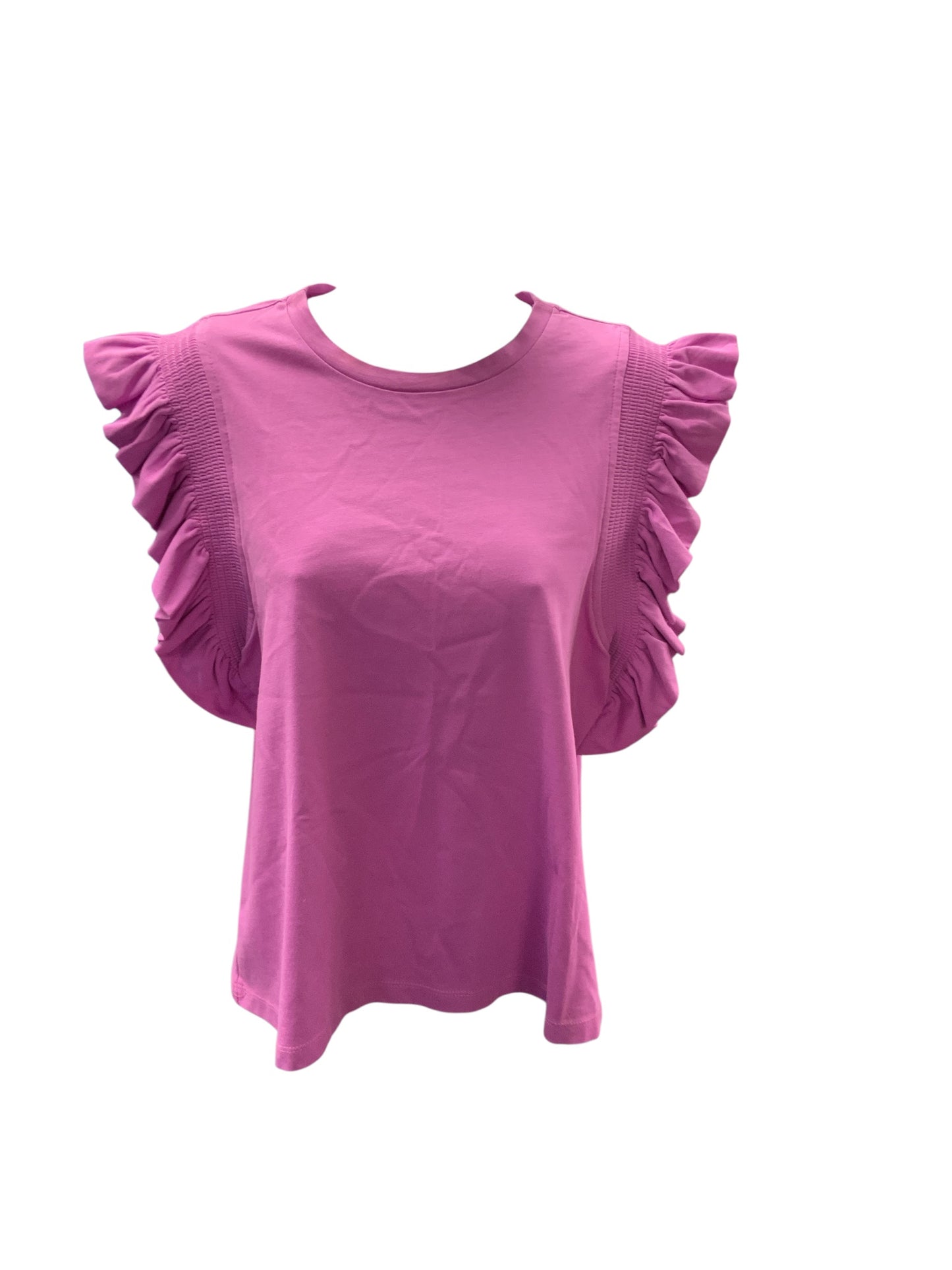 English Factory Women's Top Orchid Ruffle S