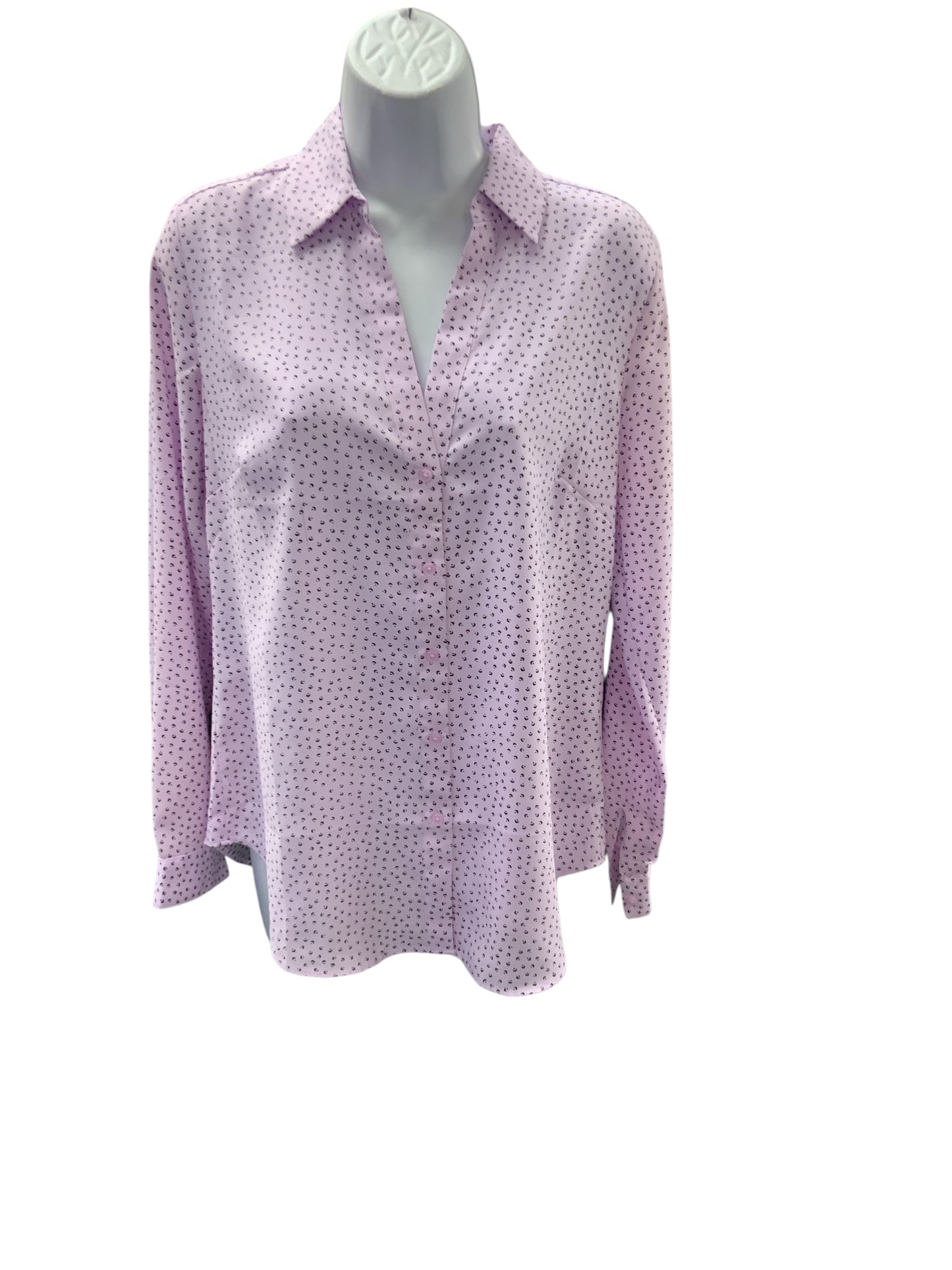 NWT Ann Taylor Women's Blouse Lilac S
