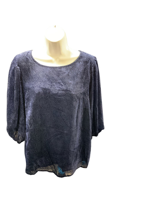 NWT Hayden Women's Blouse Navy L