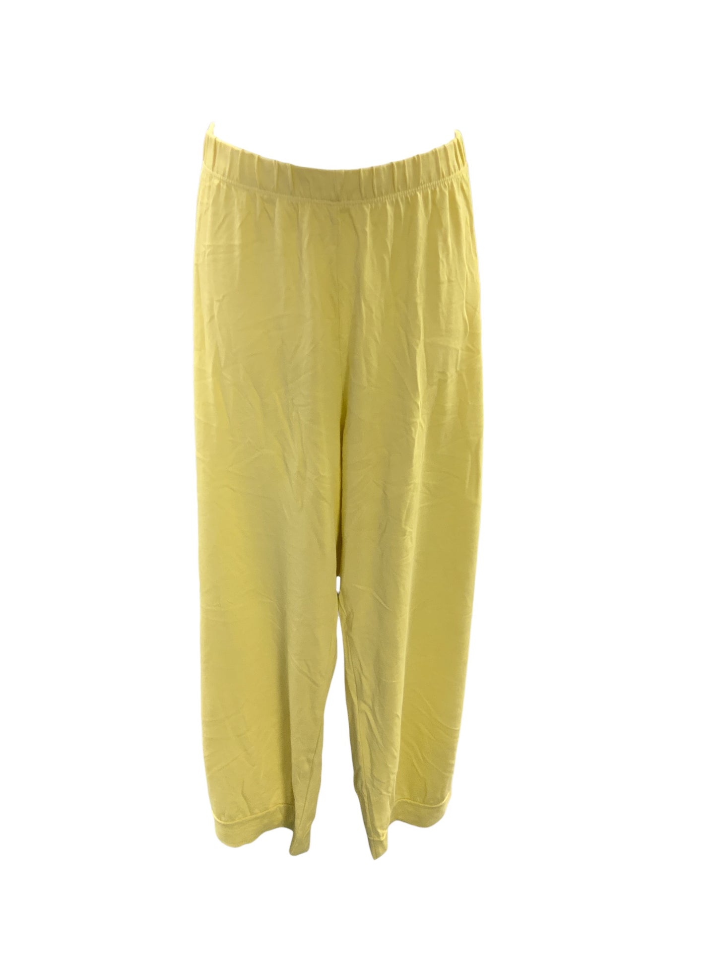 NWT LA Relaxed Women's Pant Lemon XL