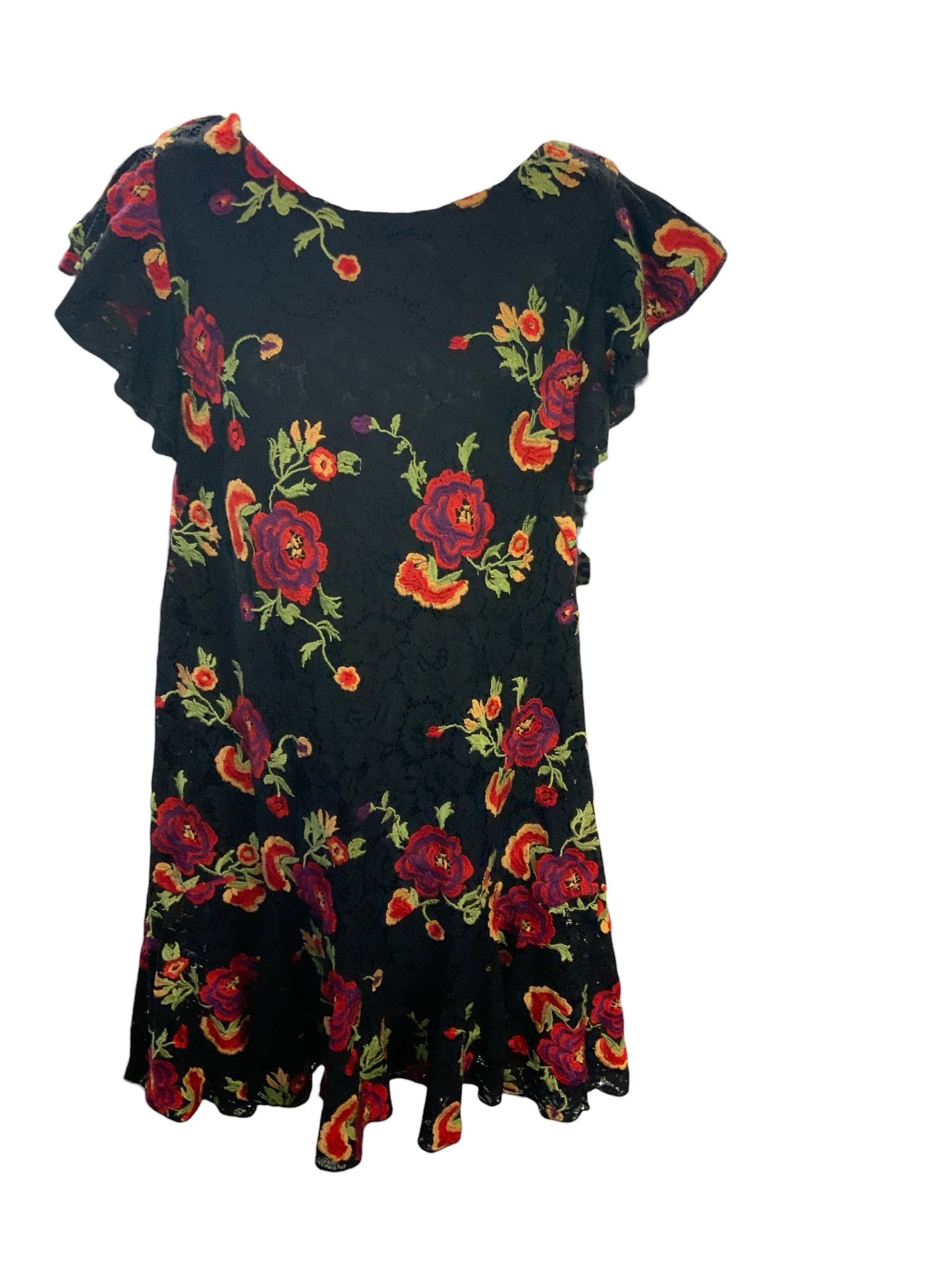 Eva Eve Franco Women's Dress Multi Lace 10=M