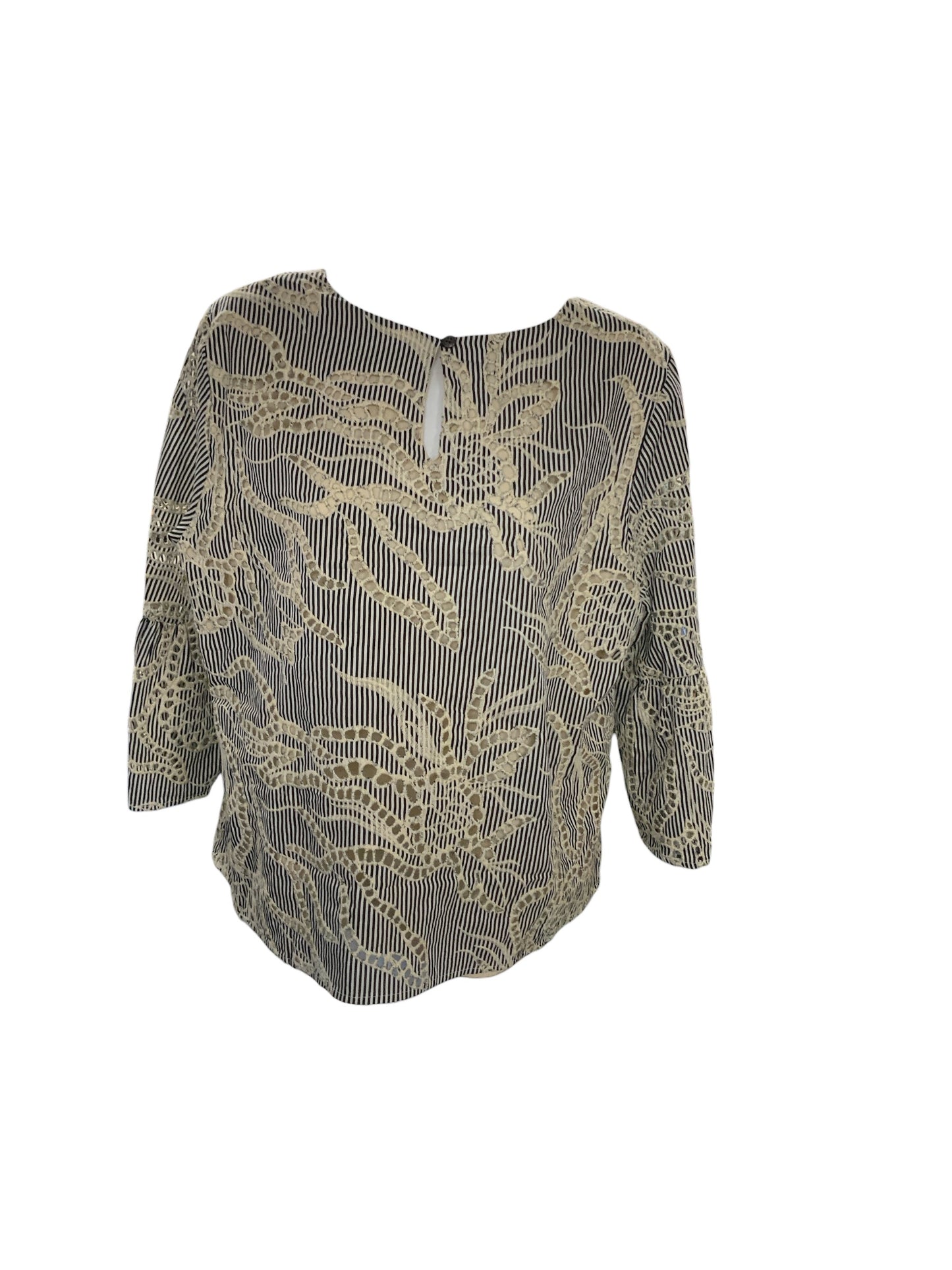 Waverly Grey Women's Blouse Black Multi L