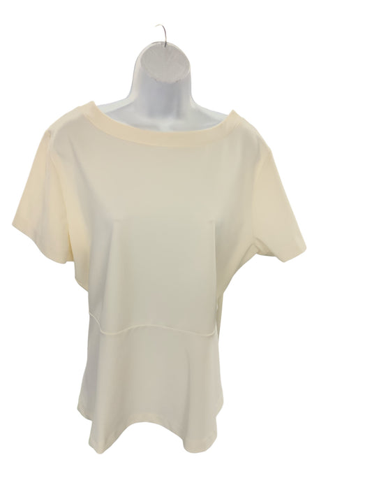 Ann Taylor Women's Shirt Cream XXL
