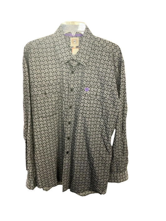 Cinch Men's Shirt Black L