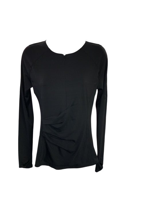 Athleta Women's Top Black Zip S