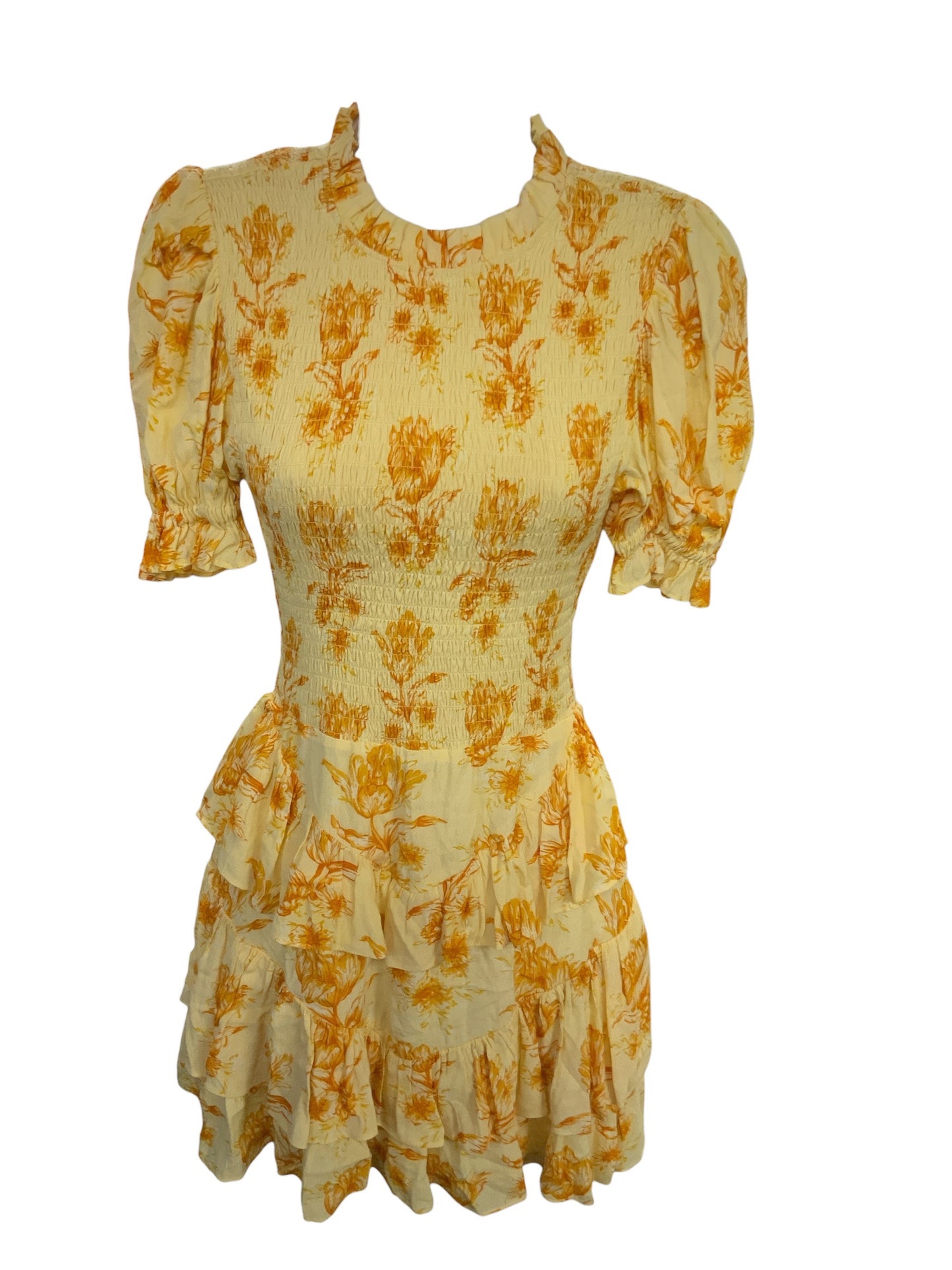 Sabo Skirt Women's Dress Gold XS