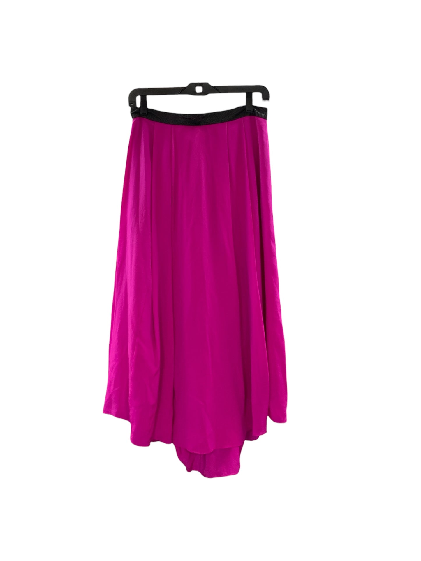 Hunter Dixon Hunter Bell Women's Silk Skirt Fucshia 4=S