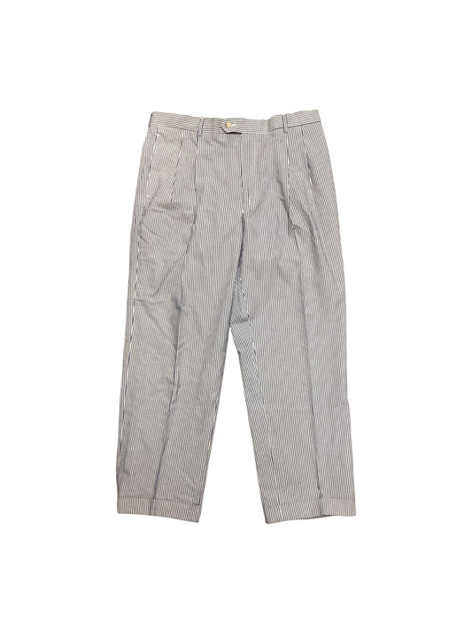 NWT Jos A BAnk Men's Pants White Blue 36