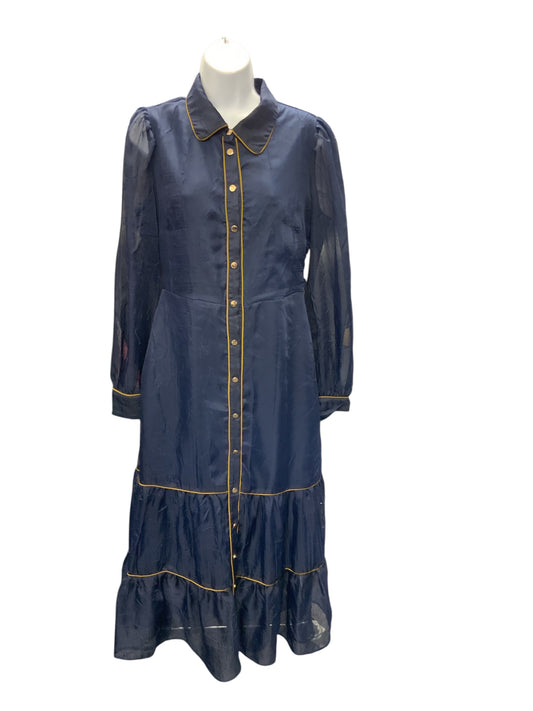 A Peach Women's Dress Navy S