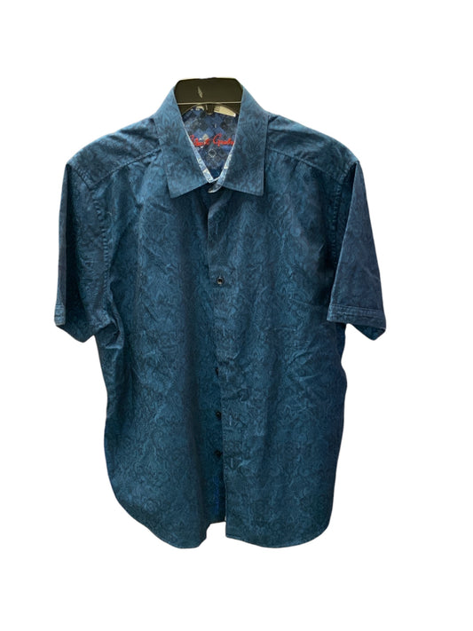 Robert Graham Men's Shirt Marine L