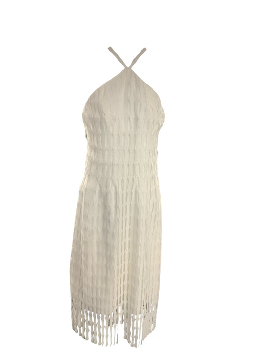 NWT Antonio Melani Women's Dress White 4=S