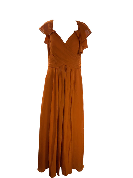 NWT Lovejoy Women's Gown Rust 12=L