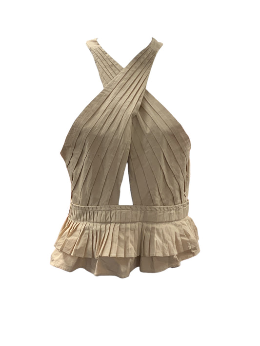 NWT Ramy Brook Women's BLouse Flax 2=XS