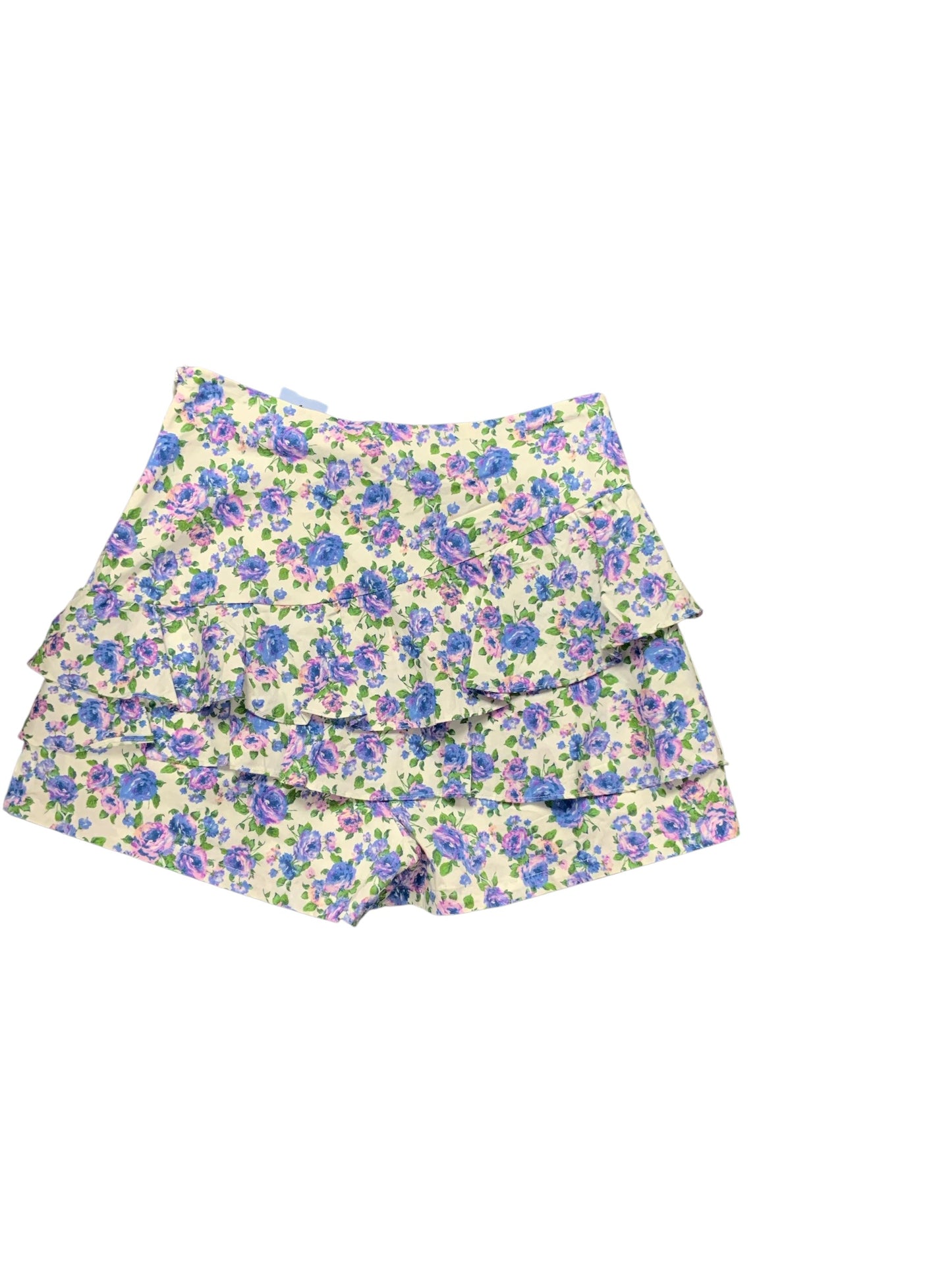 NWT Do+Be Women's Skort Peri Floral M