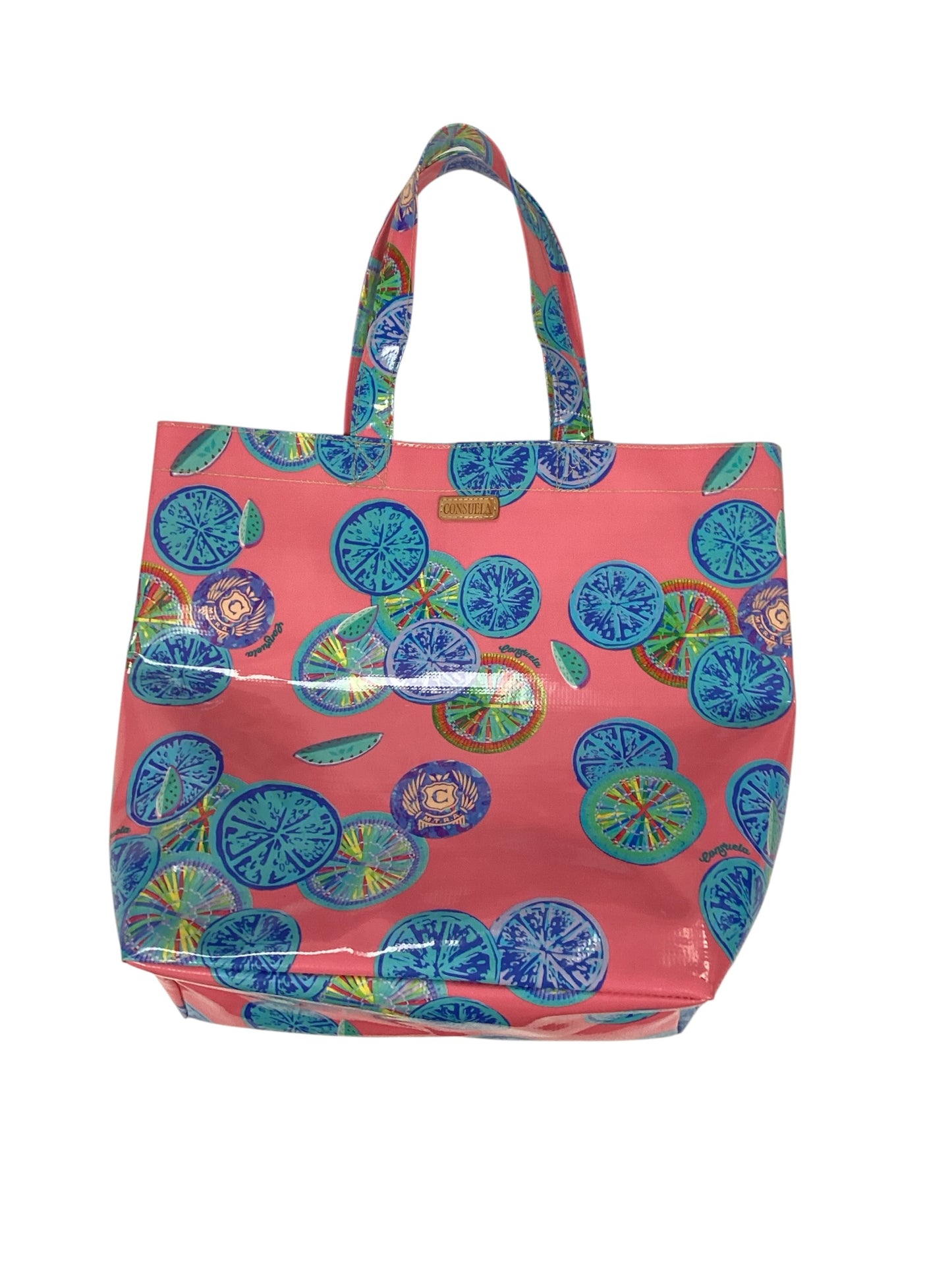 Consuela Blue Lemon Tote Bag