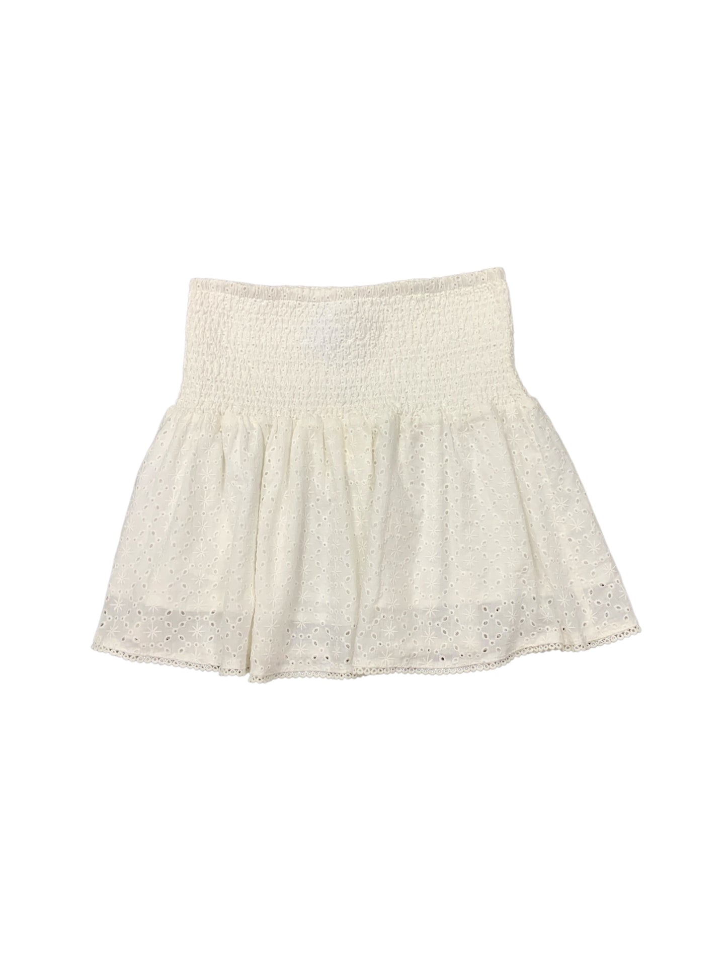 NWT Lost + Wander Women's Skirt White Eyelet XS
