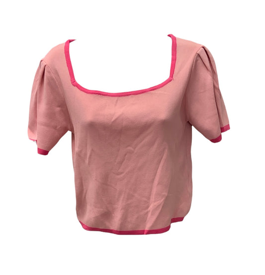 NWT Compania Fantastica Women's Sweater Pink Sq M