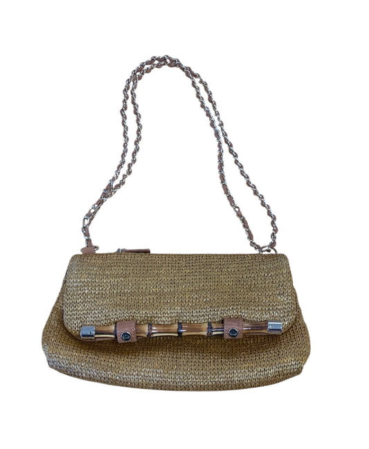 Elaine Turner Straw Handbag