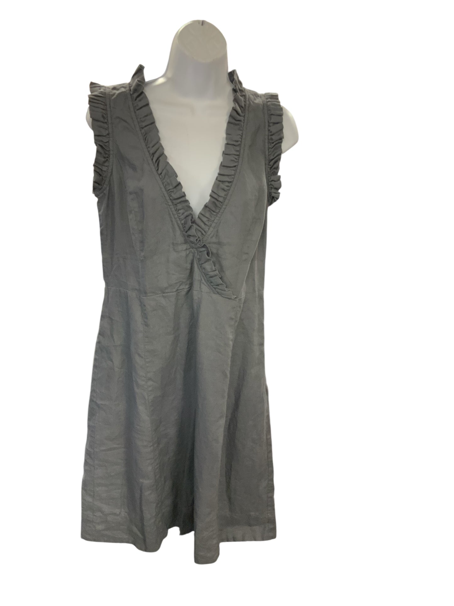 Noa Noa Women's Linen Dress Gray S