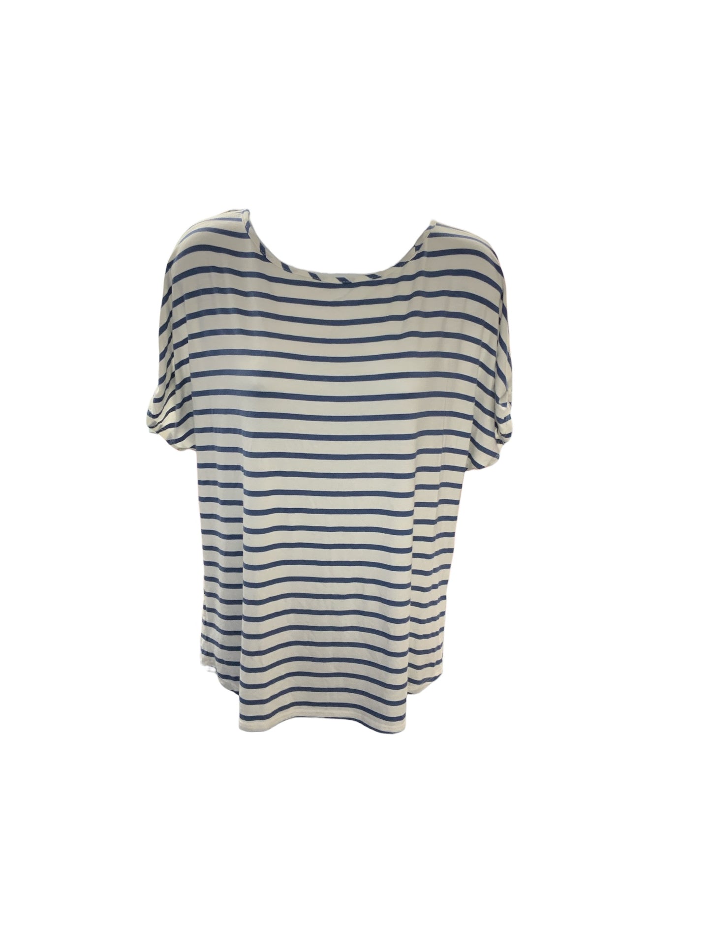 NWT Colette Women's Top Blue Stripe M