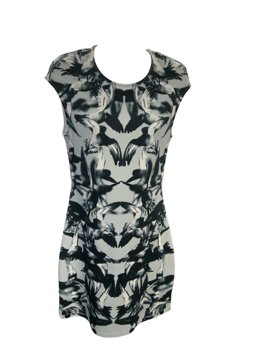 MCQ Alexander McQueen Women's Dress Gray Pidgeon L