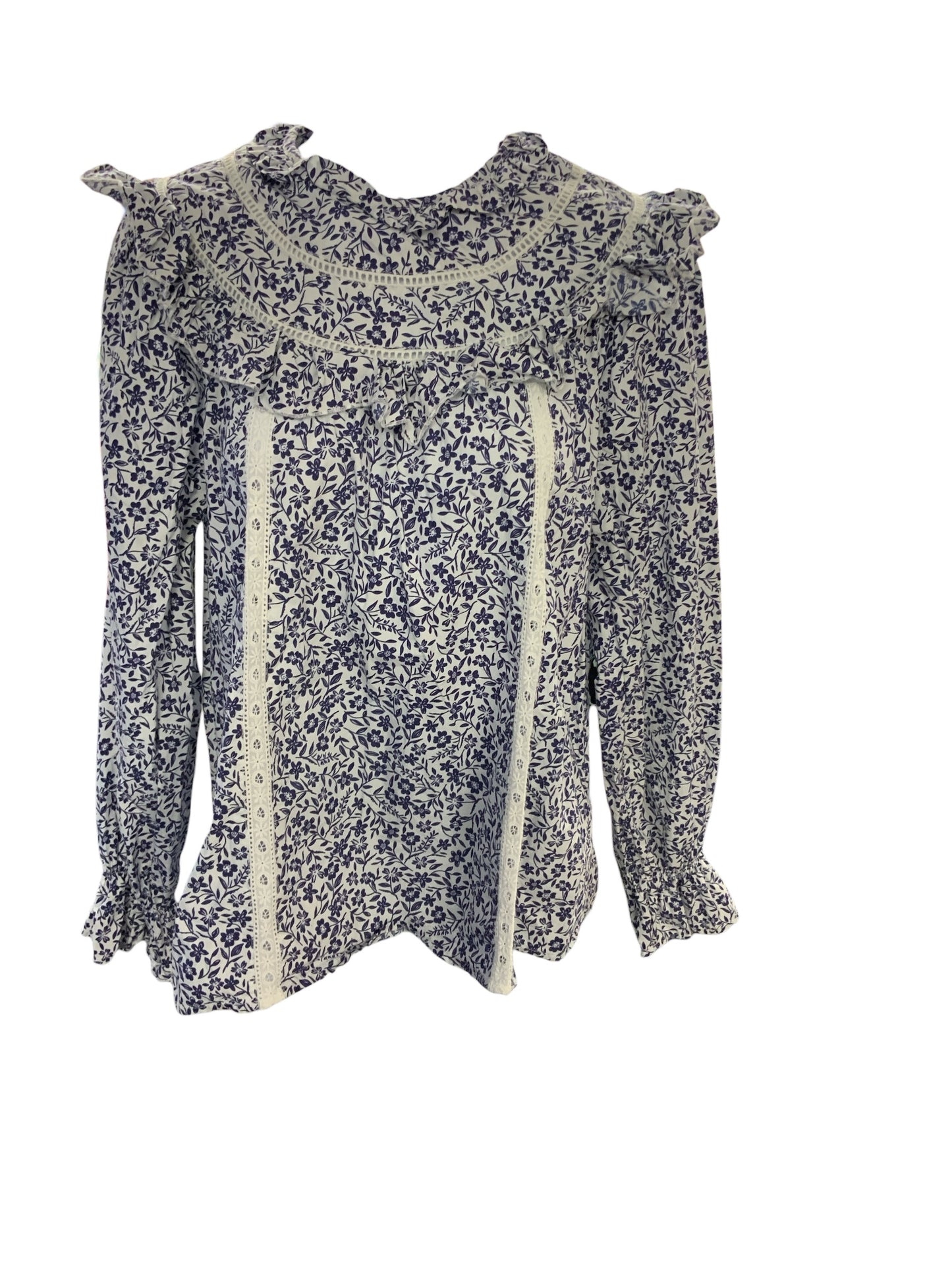 Sonmer Women's Blouse Navy M