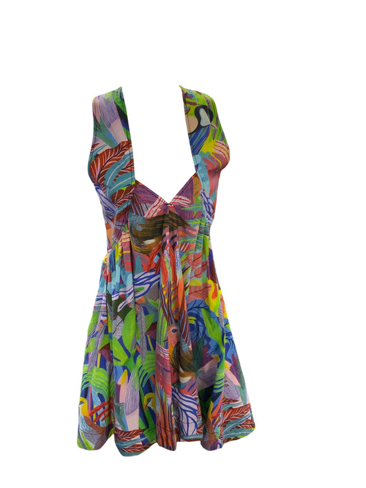 Anthropologie Orane Sigal Women's Dress Multi S