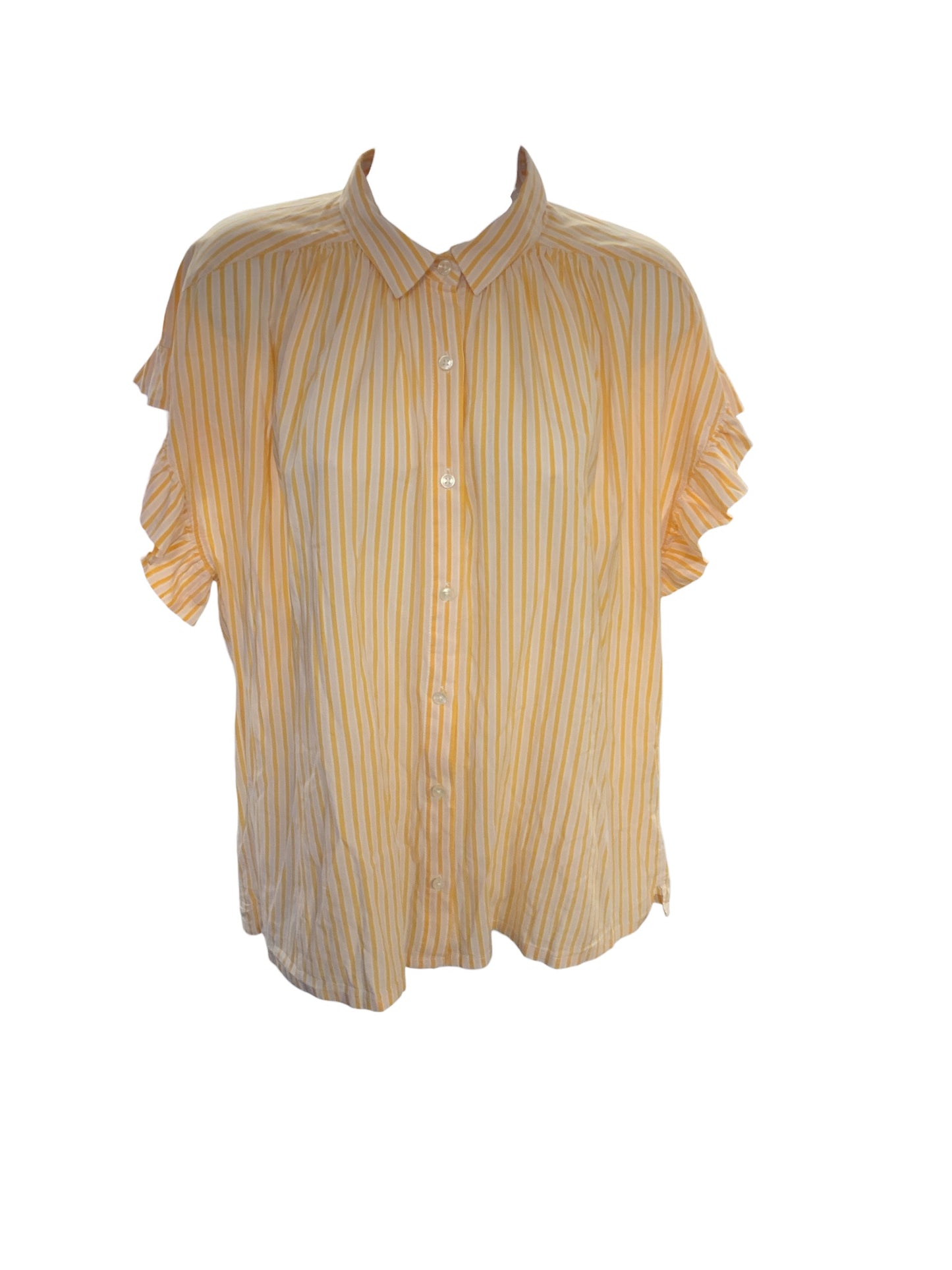 Trovata Birds of Paradis Women's Blouse Gold M