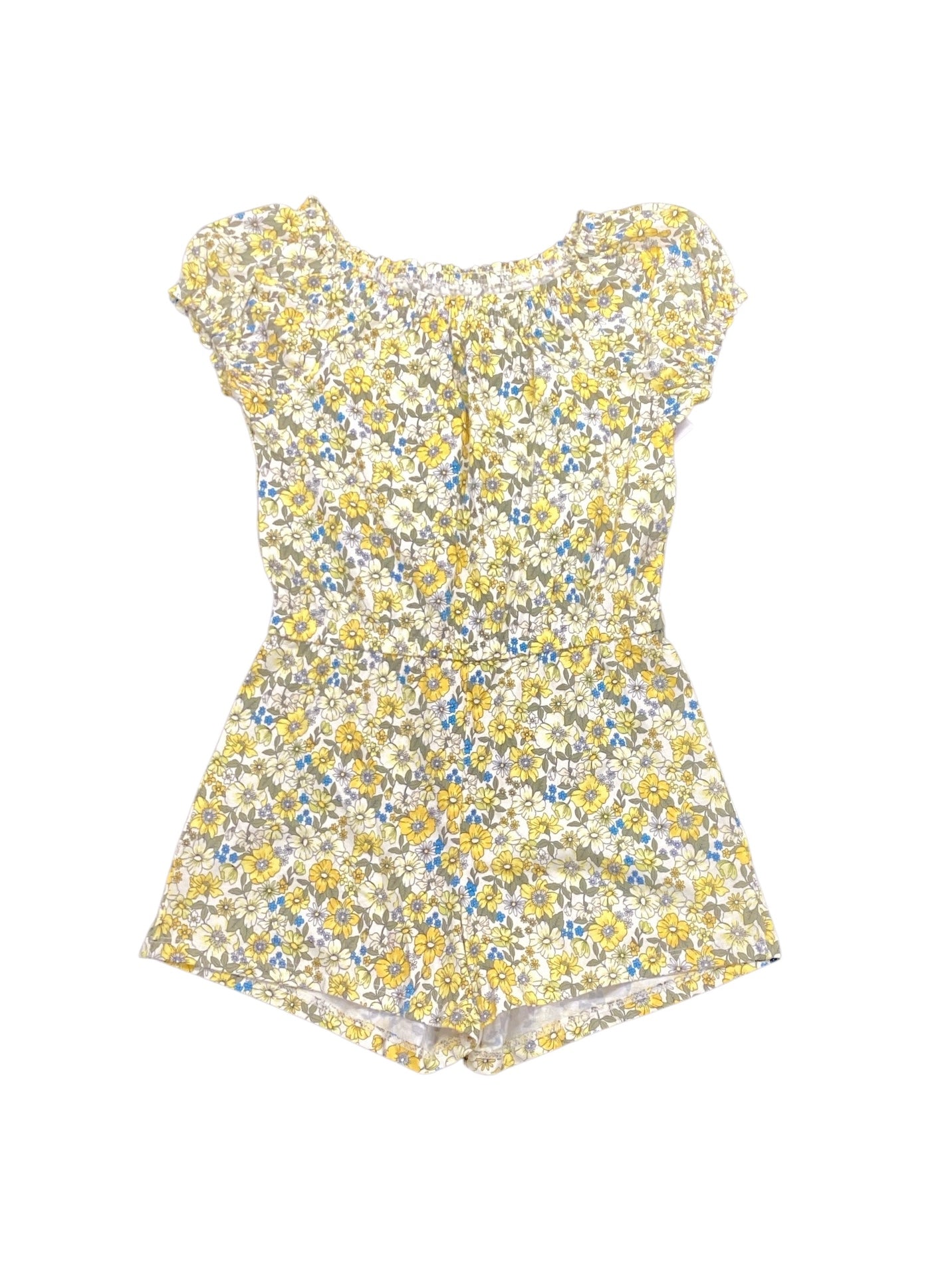 Old Navy Girls Yellow Floral Dress 8