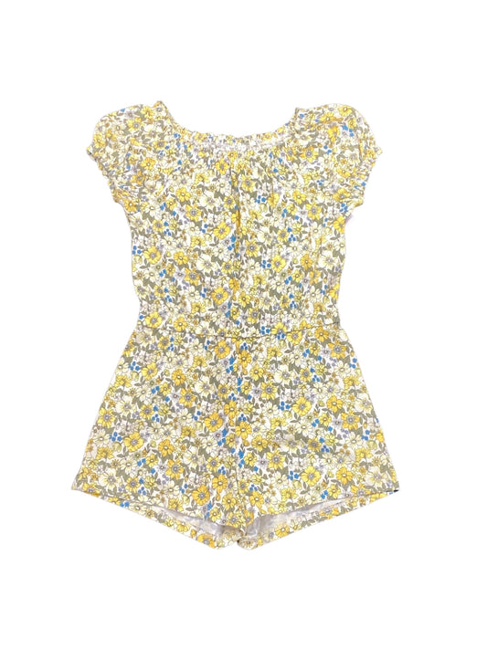 Old Navy Girls Yellow Floral Dress 8