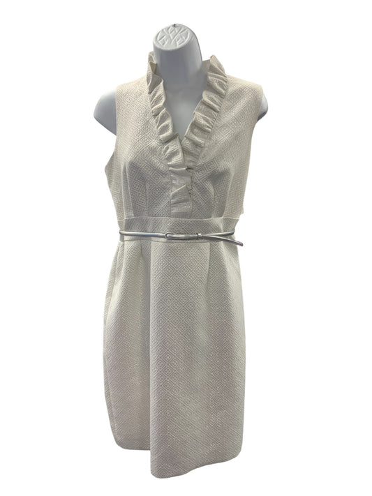 NWT Jessica Howard Women's Dress Silver 10P=M