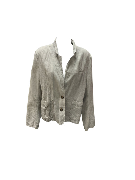 Loft Women's Blazer Stripe 10