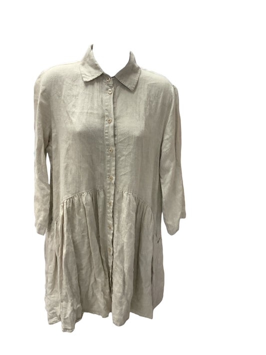 Crown Linen Women's Dress Flax S