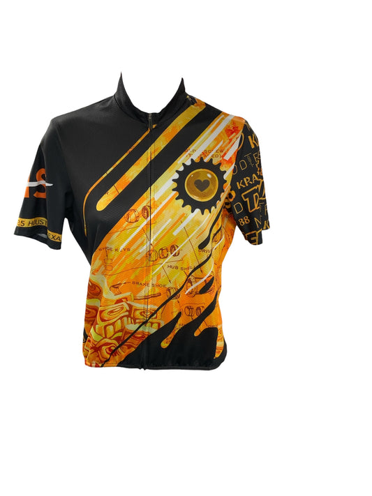 Forza Women's Cycling Jersey Gold S