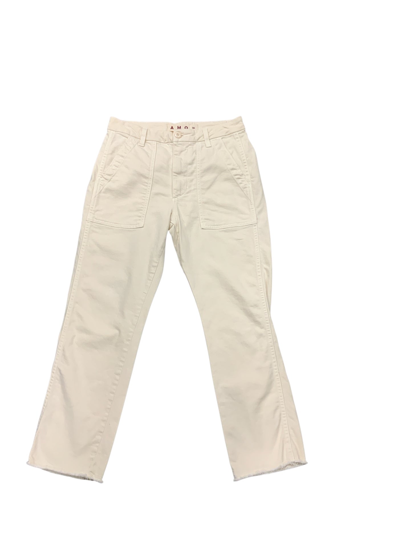 AMO Women's Chino Cream 26/2=XS