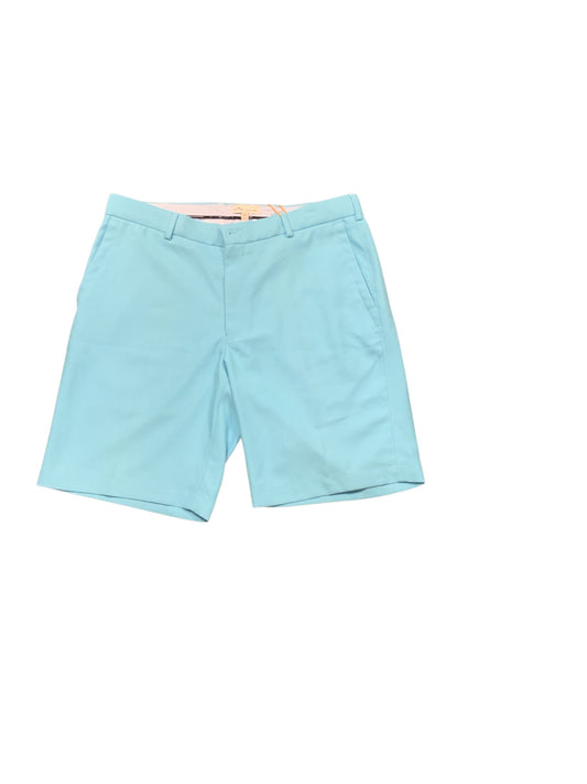 NWT Peter Millar Men's Golf Short Blue 34