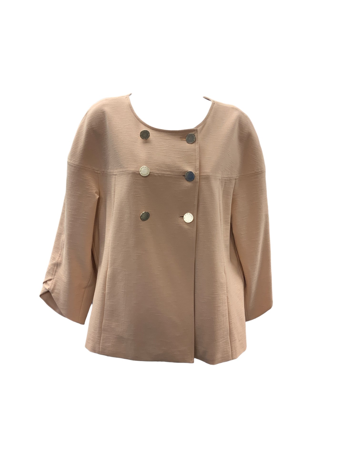 Black Label By Chicos Women's Jacket Peach 2/12=L