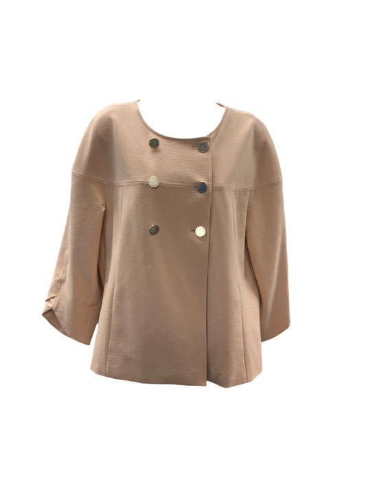 Black Label By Chicos Women's Jacket Peach 2/12=L
