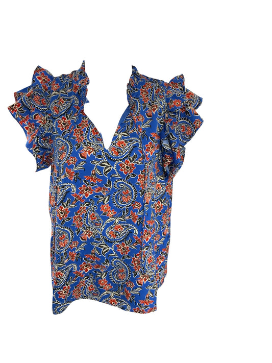 Joy Joy Women's Blouse Royal XS