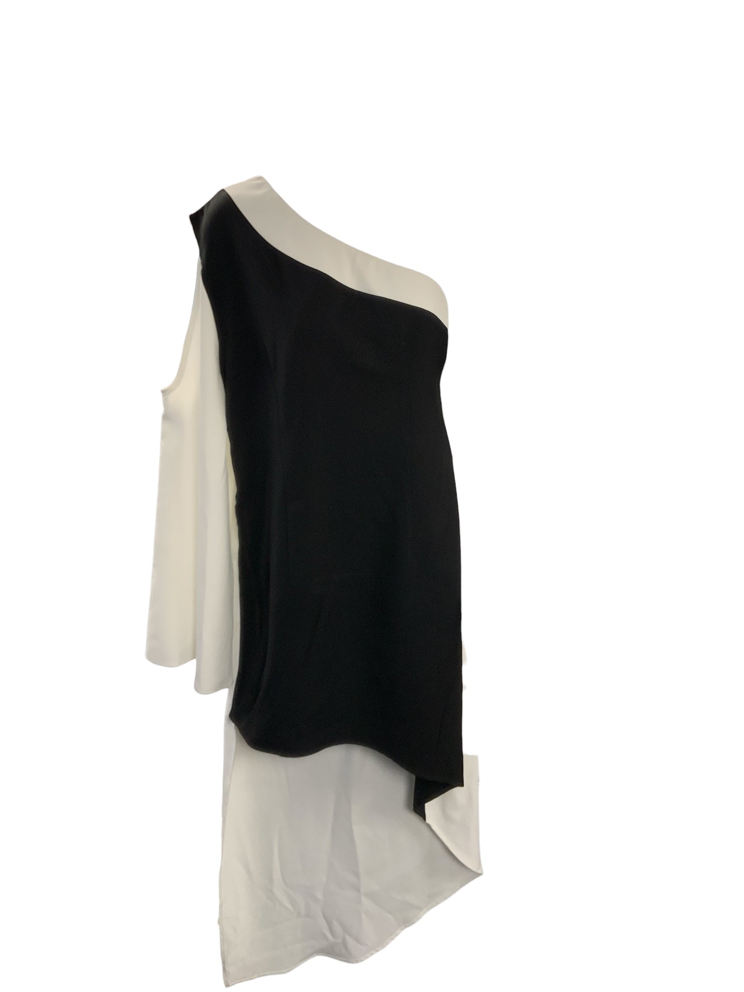 Uoozee Women's Dress White and Black L