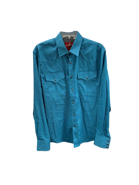 Rodeo Clothing Co Men’s Shirt Blue M