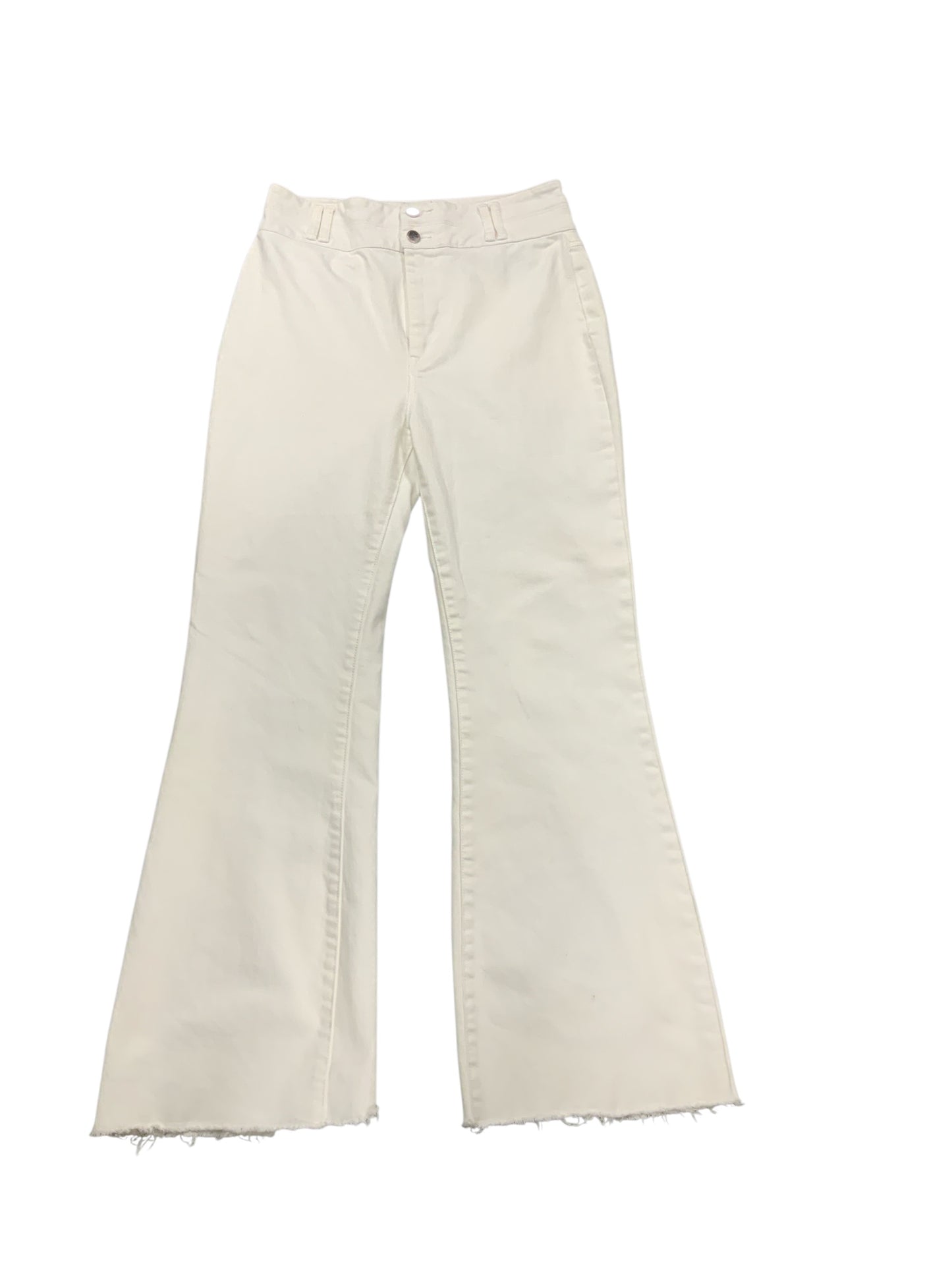 BCBG MaxAzria Women's Jean White 30/10x30=M