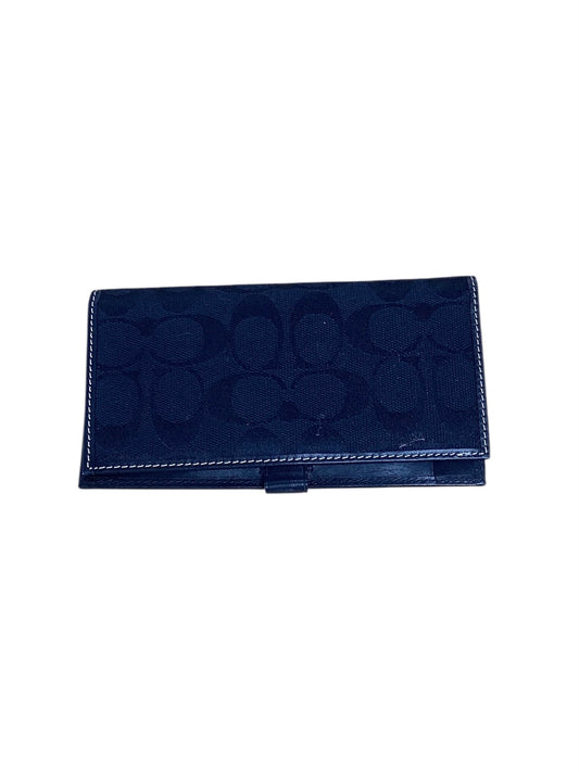 Coach Inspired Black Check Holder