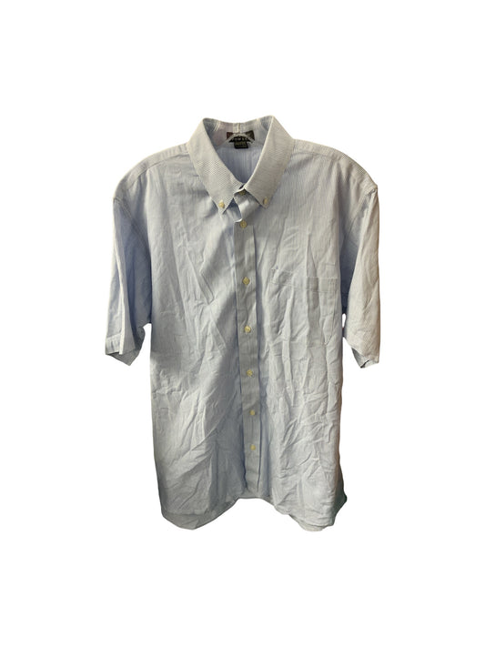 Harold Powell Men’s Shirt Blue Striped M