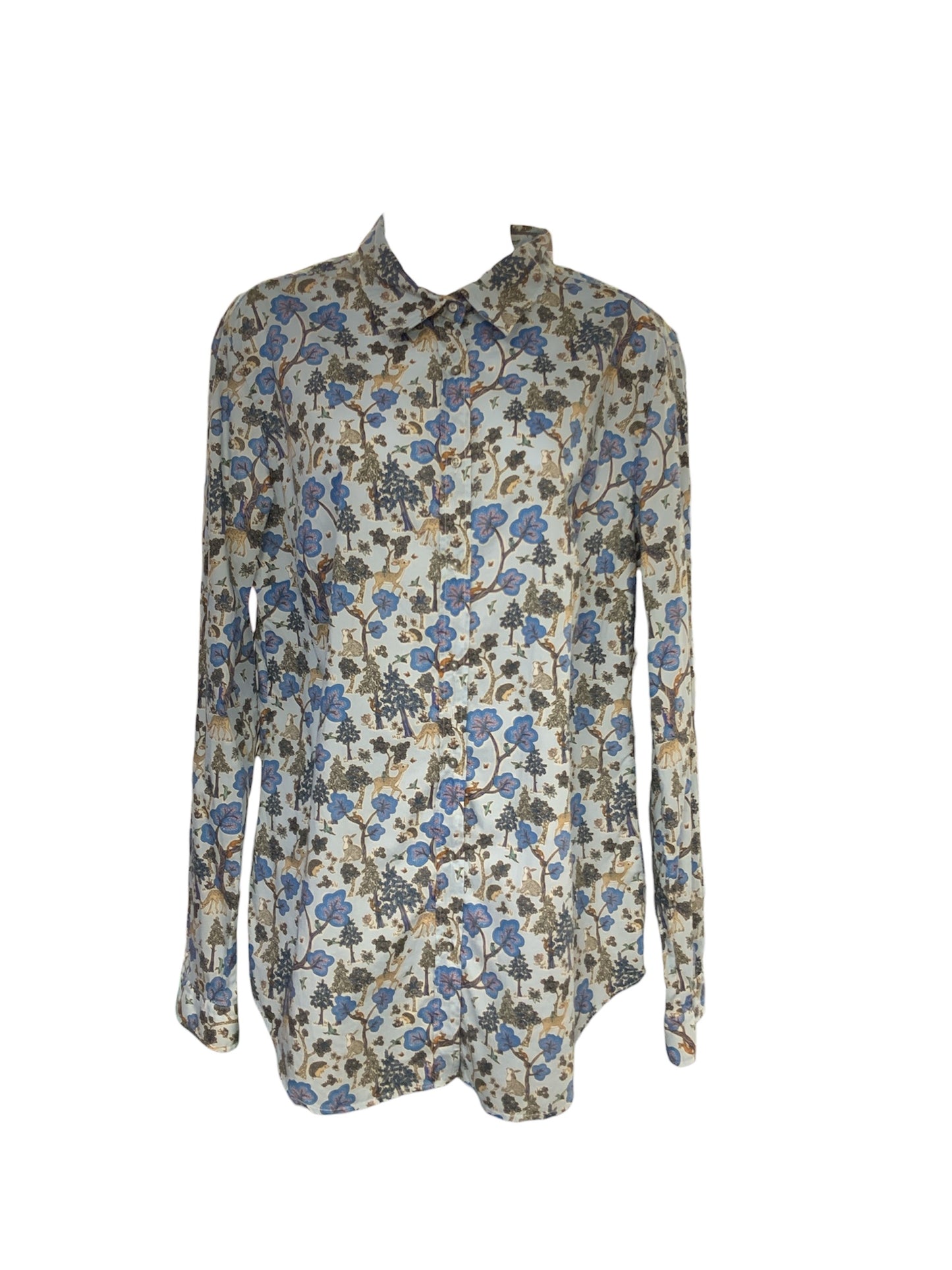 0039 Italy Women's Shirt Blue XL