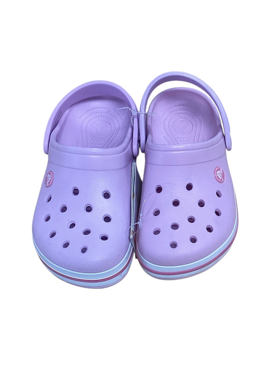 Crocs Girls Purple Shoes 2