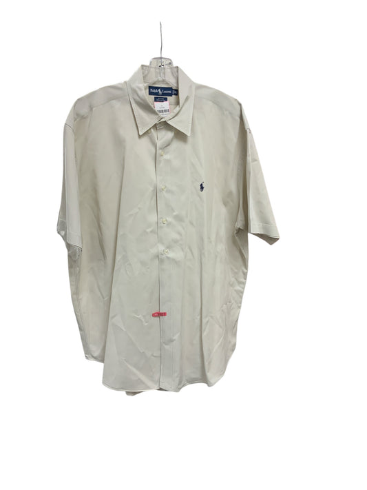 Ralph Lauren Men's Shirt Cream XL